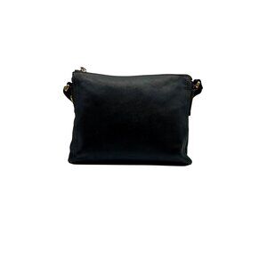 Fossil Black Leather Vintage Crossbody Bag
